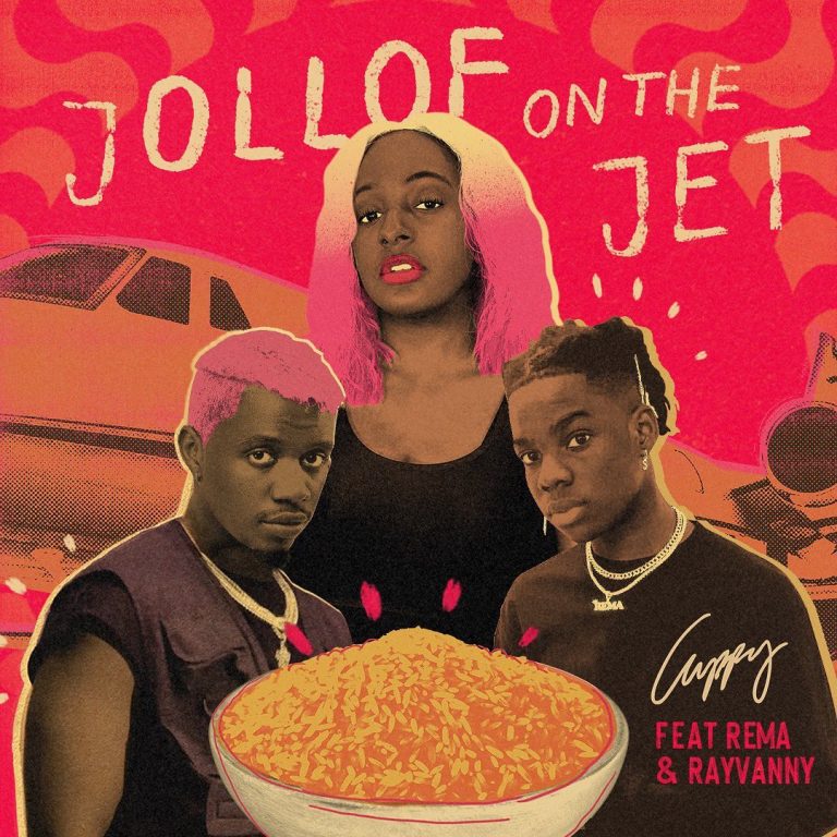 Cuppy Ft. Rema & Rayvanny - Jollof On The Jet