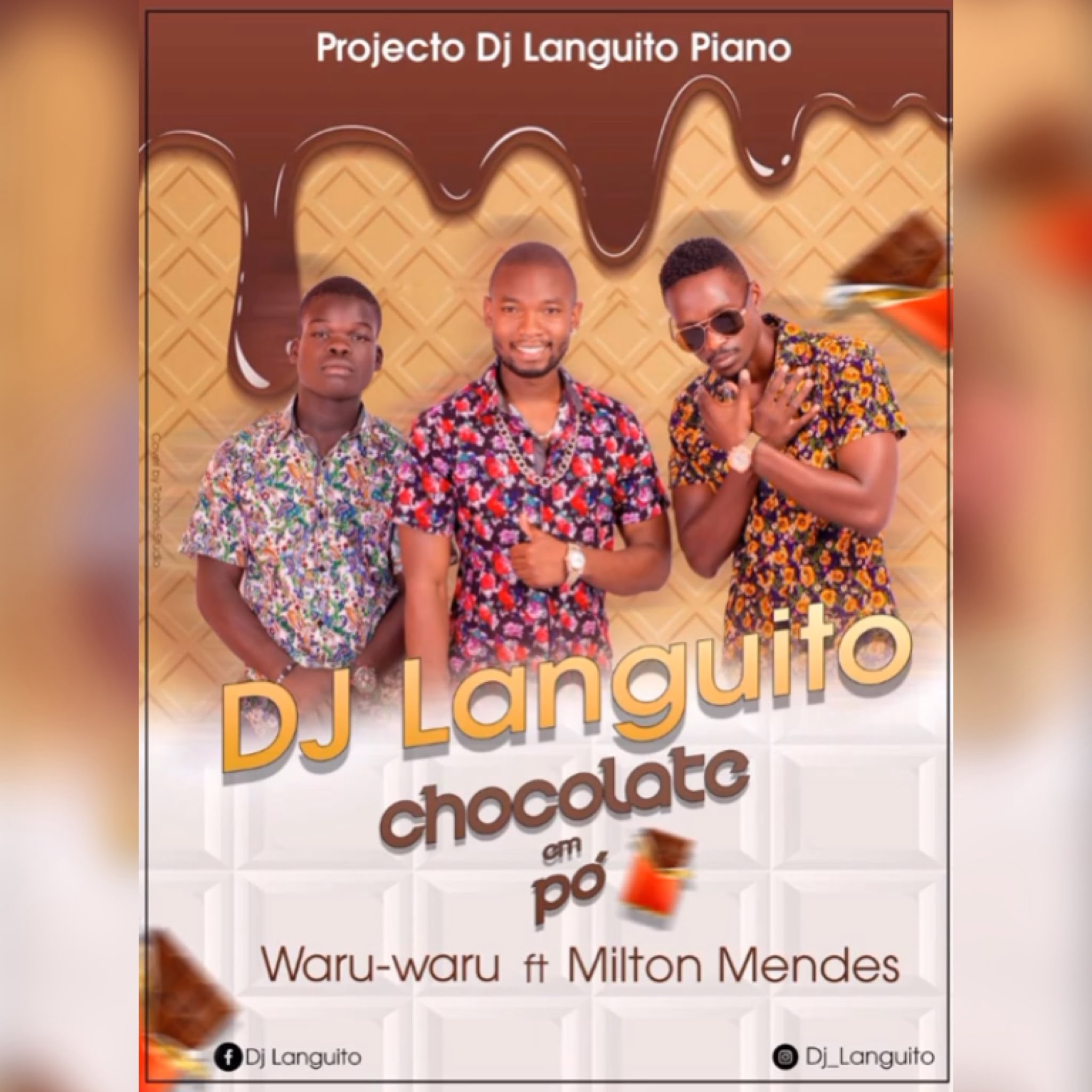 DJ Languito - Chocolate em pó (feat. Waru waru e Milton Mendes)